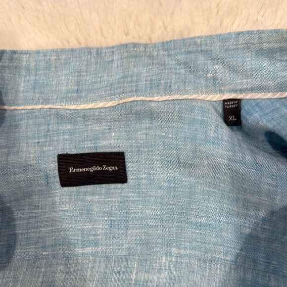 Ermenegildo Zegna Light Blue Shirt - Picture 4 of 6
